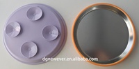 Assiettes à ventouse en acier inoxydable pour bébé, assiette divisée pour tout-petits pour l'alimentation dirigée par l'enfant, ensemble d'alimentation antidérapant pour bébé