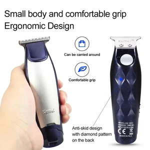 Pour <span class=keywords><strong>Kemei</strong></span> <span class=keywords><strong>KM</strong></span>-<span class=keywords><strong>5021</strong></span> tondeuses à cheveux rechargeables meilleure vente tondeuse à lame électrique en acier inoxydable pour une utilisation en hôtel - Product Image 4