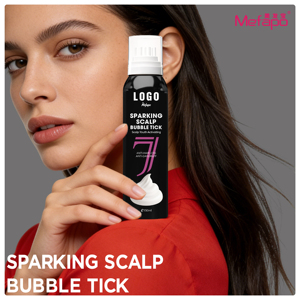 कस्टम लोगो ड्राई स्कैल्प उपचार तेजी से राहत एंटी-डैंड्रफ खोपड़ी फोम मॉइस्चराइज़र ठंडा करने वाली खोपड़ी का उपचार - Product Image 2