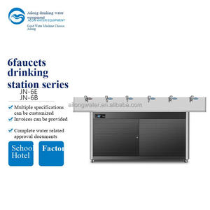 Estación Purificadora de <span class=keywords><strong>Agua</strong></span> por Ósmosis Inversa de Acero Inoxidable con 6 Grifos Eléctricos para <span class=keywords><strong>Agua</strong></span> Fría, Ideal para Hoteles y Uso en Exteriores - Product Image 4