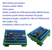 16DI-16DO DC 9V 12V 24V RS485 Modbus RTU remoto IO modulo di uscita per pannello Touch PLC relè LED