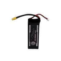 بطارية ليثيوم خفيفة الوزن للغاية 2S 7.4V 3200mAh 50C مع علبة صلبة لمركبات التحكم عن بعد، سيارات التحكم عن بعد، الشاحنات، الدبابات، سيارات سباق FPV