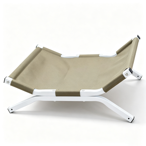 Lit pliable pour animaux de compagnie, portable, en tissu Oxford, design minimaliste, utilisation en intérieur pour chiens, amovible, lavable, forme rectangulaire, toutes saisons - Product Image 1