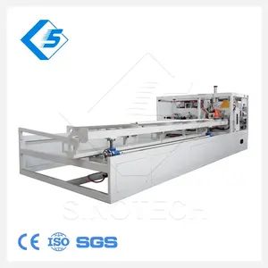 New Automatic on- line belling machine 50 - 160 MM PVC conduit electric wire pipe belling machine With Dust Free-Cutting Machine