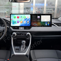 Foforfor Double écran tactile 10,1 pouces pour Toyota Wildlander/RAV4 2020-2022 Android 15 Navigation GPS Radio sans fil Carplay Auto