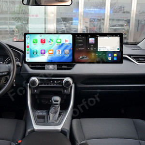 หน้าจอสัมผัสคู่ขนาด 10.1 นิ้ว สำหรับ Toyota Wildlander/RAV4 ปี 2020-2022 ระบบ Android 15 เครื่องเล่นนำทาง GPS ในรถยนต์ วิทยุไร้สาย รองรับ Carplay อัตโนมัติ - Product Image 2