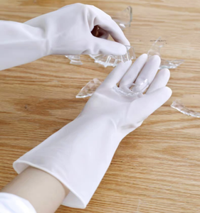 Gans resistente al aceite a la abrasión, plato de lavado impermeable, sala de limpieza del hogar, restaurante, guante de trabajo de seguridad para las manos - Product Image 3