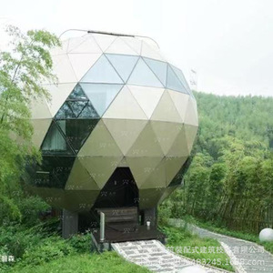 Dôme Igloo Préfabriqué Moderne en Aluminium Aéronautique pour Hôtel Extérieur – Module Hémisphérique - Product Image 4