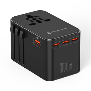 Wontravel 100W GAN International Universal Travel <b>Adapter</b> World <b>Plug</b> Adaptor - Product Image 1