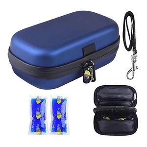 Nhà Máy Rẻ Hơn Hot Bán Insulin Mát Du Lịch Trường Hợp Thuốc Túi Lạnh Du Lịch Mát Với Nhiệt Kế Hiển Thị Nhiệt Độ - Product Image 1