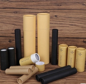 Tubo de Cartón Impreso Personalizado, Tubo de Cartón Resistente para Pósteres, Pergaminos, Arte, Almacenamiento de Papelería - Product Image 6