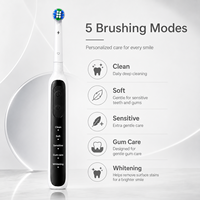 Brosse à dents électrique rotative intelligente rechargeable pour soins bucco-dentaires