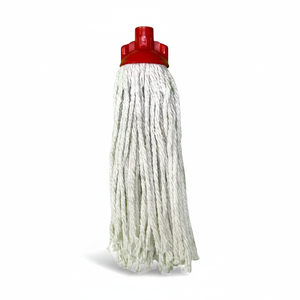 Mopa Húmeda Gizmop de 200 Gr, Mopa de Algodón con Cabezal de Microfibra, Absorción Rápida, Duradera, Reutilizable, Antibacteriana, Autoescurrible para Parquet - Product Image 2