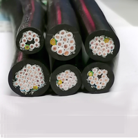 Câble de signal flexible multi-brins RVVP, câble blindé 2-10 brins, cuivre nu, câble de commande isolé en PVC