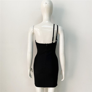 2025 Luxury Design Off Shoulder High Slit Dress With Feather Women <b>Prom</b> <b>Party</b> Gown Evening Sequin Dress - Product Image 3