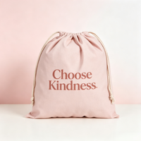 Sac à cordon en toile épaisse et résistante, imprimé avec un motif de dessin animé personnalisé, écologique, réutilisable, pour ranger les chaussures