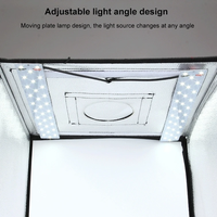 Équipement de photographie 40cmx40x40cm Puluz Studio Pliant Portable Photo Studio avec 6 Arrière-plans de Couleur
