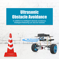 Tscinbuny Évitement d'obstacles à ultrasons APP Télécommande Kit de robot d'équilibre intelligent vertical auto-équilibrant pour cartes de développement