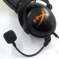 Micro de remplacement pour casque de jeu King-ston Hyper-X Cloud X/II Hyper-X Silver Game Headset Microphone détachable 3.5mm