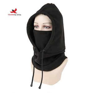 Gorro de punto de lana cálido ajustable para deportes de invierno al aire libre, cubrecabezas para esquí, protector facial, máscara facial GZ RTS al por mayor - Product Image 1