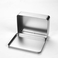 Fabrication de boîtes à bonbons à charnière carrée Emballage en métal Petite boîte en fer-blanc personnalisée