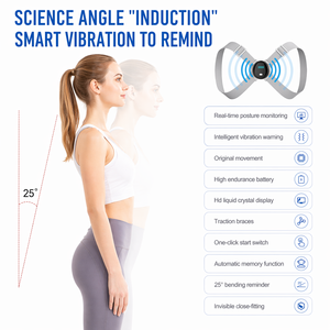 Cinturón <span class=keywords><strong>Corrector</strong></span> de Postura Inteligente, <span class=keywords><strong>Corrector</strong></span> de Columna Vertebral Invisible, <span class=keywords><strong>Corrector</strong></span> de Postura para <span class=keywords><strong>Escribir</strong></span>, Masajeador con Función Musical para Niños - Product Image 3