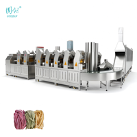 Machine à fabriquer des nouilles fraîches instantanées en boîte, machine à nouilles froides, machine d'emballage de nouilles fraîches, machine à fabriquer des nouilles fraîches humides