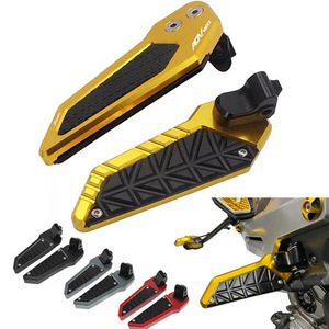 เหมาะสำหรับฮอนด้า ADV160 <span class=keywords><strong>ADV</strong></span> <span class=keywords><strong>160</strong></span> ADV150 ADV150, ที่พักเท้าซ้ายและขวา ฝาครอบตกแต่งอะลูมิเนียมอัลลอย - Product Image 1
