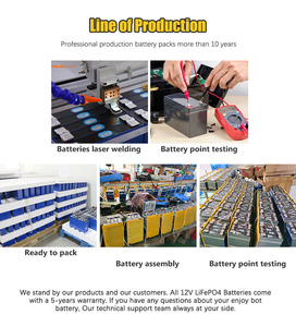Stock européen Batterie LiFePo4 12v 100ah 200ah à décharge profonde Batterie lithium-ion Haute efficacité Large application pour le stockage d'énergie des véhicules récréatifs - Product Image 6