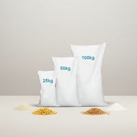 Sac en polypropylène tissé PP laminé BOPP 5kg 10kg 25kg 50kg de qualité alimentaire avec doublure intérieure thermoscellable et impression offset