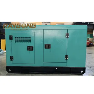 Pembangkit listrik diesel, 15KW 25KVA 3 fase generador diesel 25KW 30KW menghasilkan generator diesel senyap 15 kva tanaman elektrik diesel 20 kva