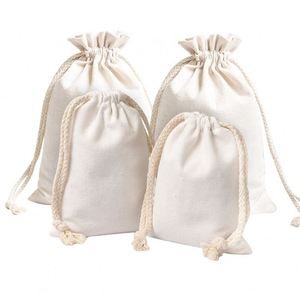 Storage Drawstring Pouch <b>Bag</b> Cosmetic Cotton Jewelry Drawstring Shoe <b>Small</b> <b>Bags</b> for Gifts - Product Image 5