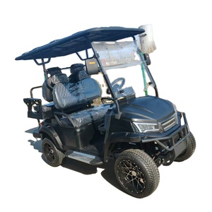 Carrito de Golf 2025 de Alta Gama para 4 Pasajeros, Estructura de Acero de Alta Resistencia, Luces LED, Velocidad de 30-50 km/h, Autonomía de 70-90 km, Gran Venta 2025 - Product Image 1