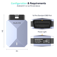 Escáner OBD2 MUCAR BT200 MAX CAN FD, Herramienta de Diagnóstico con Actualizaciones Gratuitas de por Vida, Herramienta de Diagnóstico para Todos los Sistemas, 15 Funciones de Reinicio para Todos los Autos
