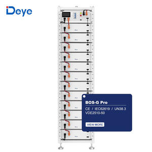 Deye BOS-G Pro 51.2V 100Ah แบตเตอรี่ลิเธียมพลังงานแสงอาทิตย์ปลอดภัยและเชื่อถือได้ LiFePO4วัสดุแคโทดระบบ BMS อัจฉริยะ - Product Image 5