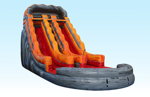 Tobogán de agua inflable pequeño para niños, piscina desmontable de PVC, comercial, 2021 - Product Image 4