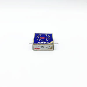 Roulement à billes à gorge profonde d'origine 6200 6201 6202 6203 <span class=keywords><strong>6204</strong></span> 6205 6206 ZZ DDU <span class=keywords><strong>LLU</strong></span> - Product Image 1