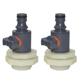 1 Set Schlauchanschluss-Miniventil Gartenhahn-Schlauchanschlüsse mit 1/2 3/4 Zoll Gewinde Tropfbewässerungssystem-Zubehör Gartenwerkzeuge - Product Image 6