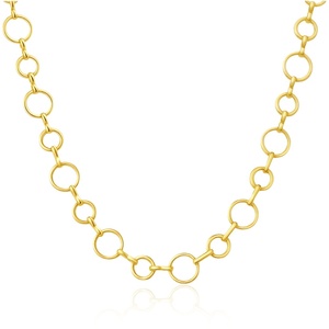 Collana Minimalista con Catena, Accessori in Acciaio Inossidabile Placcato Oro 18K, Catena per Gioielli Fai da Te, Catena a Strati - Product Image 3