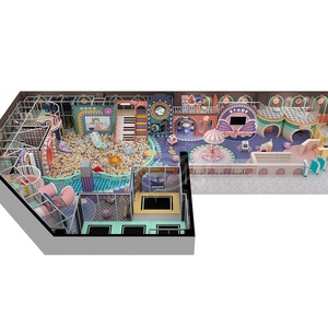 Service tout-en-un OEM personnalisé : Aire de jeu souple pour bébés sur le thème de la Terre des rêves, avec cuisine et zone de jeu d'imitation alimentaire pour enfants - Product Image 1