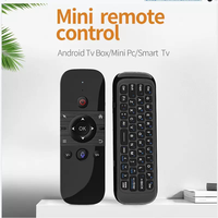 Ihomemix M8 Télécommande vocale Air Mouse double face sans fil infrarouge avec fonction d'apprentissage + Mini clavier
