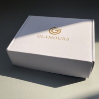 Boîtes d'expédition en carton ondulé recyclé colorées personnalisées avec impression de logo sur mesure, emballage durable pour vêtements et chaussettes