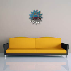 Autocollants muraux en <span class=keywords><strong>miroir</strong></span> acrylique 3D en forme de soleil pour la décoration de la maison - Product Image 3