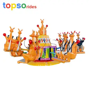 New Attractive Fair Rides Amusement Park Game Machines Kangaroo Jumping Ride For Kids