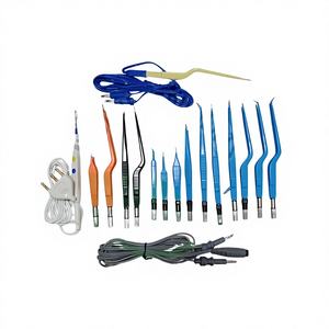 Juego de Pinzas Bipolares de Bayoneta de Acero Inoxidable Bisons, Reutilizables y de Un Solo Uso, con Cable de Silicona de 3 Metros - Product Image 1