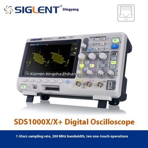 Siglent Dingyang HD Super Fluorescent 200MHz 4-Channel 2GSa/s Oscilloscope 200MHz Electronic Measuring <b>Instrument</b> - Product Image 4
