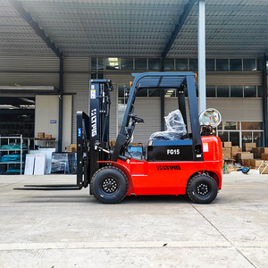 מעלית מזלג גז בנזין 1.8טון מיני פרופן lpg מלגזה עם צמיגים פנאומטיים - Product Image 4