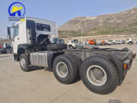 Sinotruk Diesel Logistics 10 Roues 12 WheelsTractor Cargo Low Bed Remorque pour Truck Head Howo Nouveau à Dubaï Prix