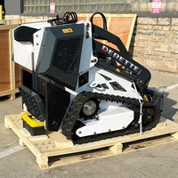 Derette 450 Mini-Kompaktlader: Werksverkauf Kleiner Frontlader mit Schaufel und Anbaugeräten