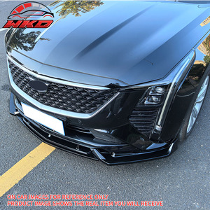 Adapté pour Cadillac CT5 25-26, Spoiler de pare-chocs avant en fibre de carbone de luxe, 3 pièces, Accessoire extérieur de haute qualité - Product Image 2